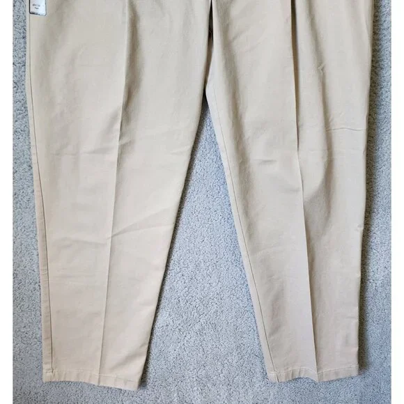 NEW Haggar Work To Weekend Classic Fit No Iron Khaki Dress Pants Size 40 x 34 - Picture 9 of 16